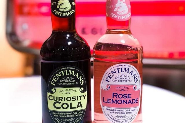 Fentimans Curiosity Cola and Rose Lemonade