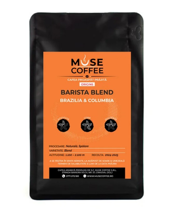 Pungă de cafea Muse Coffee, Barista Blend