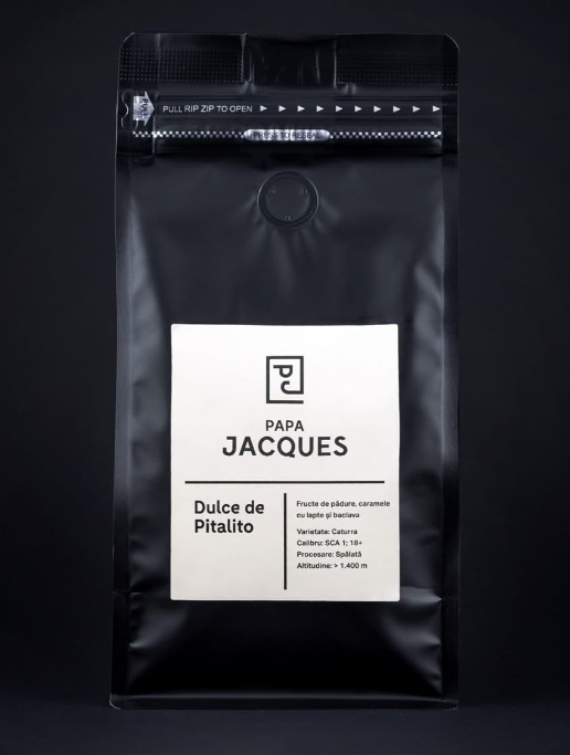 Pungă de cafea Papa Jacques, Dulce de Pitalito